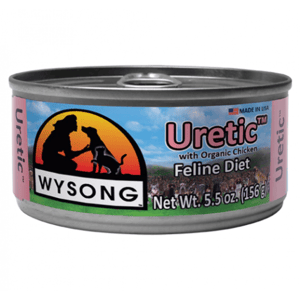 Wysong Wysong 美國威森 貓罐頭 URETIC™ with Organic Chicken Feline Diet 95% 有機雞肉 156g 5.5oz 156g 正面圖