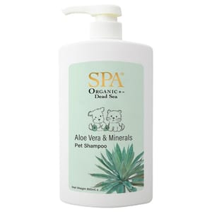 SPA寵物溫泉 SPA寵物溫泉 蘆薈死海鹽寵物沖涼液 800ml 800ml 貓犬用 正面圖