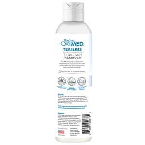 Tropiclean Tropiclean Oxymed 醫學級專業護理系列 淚痕深層清潔液 236ml 236ml 貓犬用 背面圖