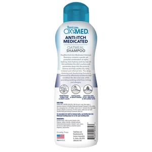 Tropiclean Tropiclean Oxymed 醫學級專業護理系列 藥用止痕洗毛液 355ml 355ml 貓犬用 背面圖