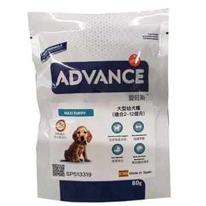 ADVANCE ADVANCE 日常護理 大型幼犬糧 試食裝 80g 80g 正面圖