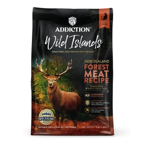 Addiction Addiction 貓糧 高蛋白無穀物成貓糧 鹿肉配方 12lbs 12lb  正面圖