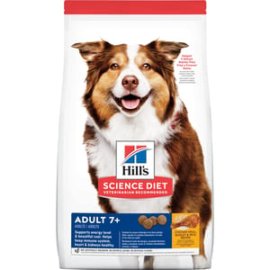 Hills Hills 狗糧 高齡犬 標準粒 Original Bites Adult 7+ 3kg 3kg 正面圖