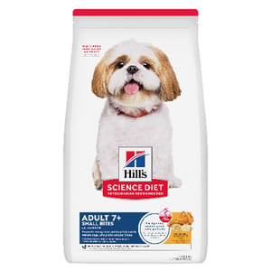 Hills Hills 狗糧 高齡犬細粒糧 Adult 7+ Small Bites 15lb 15lb  正面圖