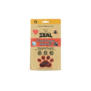 ZEAL ZEAL 狗小食 紐西蘭走地雞肉片 Chicken Breast Fillets 125g 125g 正面圖