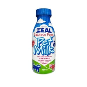 ZEAL ZEAL 紐西蘭無乳糖鮮牛奶 380ml 380ml 貓犬用 正面圖