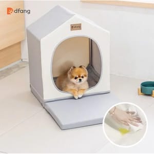 Dfang Dfang 寵物床墊 Pet House 附延伸休息墊 M碼 正面圖