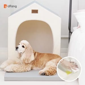 Dfang Dfang 寵物床墊 Pet House 附延伸休息墊 L碼   正面圖
