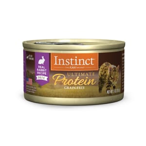 Instinct Instinct 貓罐頭 無穀物頂級蛋白質系列 兔肉配方 3oz 3oz 正面圖