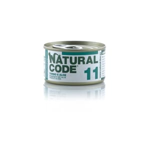 Natural Natural Code 貓罐頭 吞拿⿂ & 蘆薈 Tuna & Aloe 85g 85g 正面圖