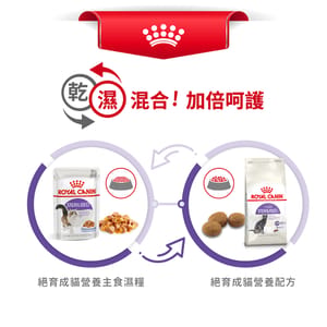 Royal Canin Royal Canin 貓糧 法國皇家貓糧 健康營養系列 絕育成貓營養配方 STL37 2kg 2kg 包裝圖