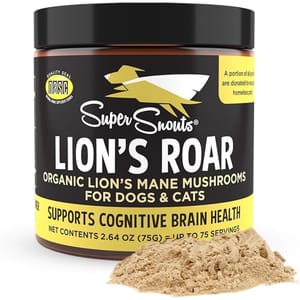 Super Super Snout 活腦配方 美國有機猴頭菇 75g 75g 貓犬用 正面圖