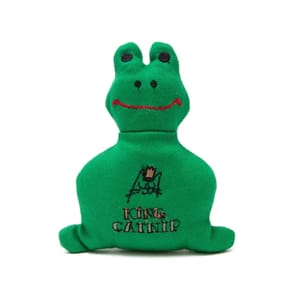 King King Catnip 貓薄荷玩具 ⻘蛙   正面圖
