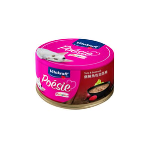 Vitakraft Vitakraft 貓罐頭 肉醬系列 燉鮪魚佐甜菜根 80g 80g 正面圖
