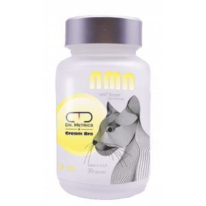 Cream Cream Bro忌廉哥 NMN 貓貓配方 30粒裝 Total 600mg 30粒 正面圖