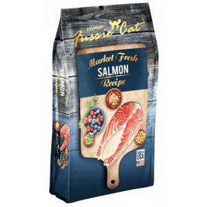Fussie Fussie Cat 貓糧 Market Fresh 純天然貓糧 三文魚配方 2lb 2lb  正面圖