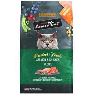 Fussie Fussie Cat 貓糧 Market Fresh 純天然貓糧 三文魚及雞肉配方 3.5lb 5lb 正面圖