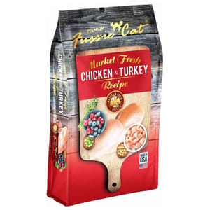 Fussie Fussie Cat 貓糧 Market Fresh 純天然貓糧 雞肉及火雞配方 2lb 2lb  正面圖