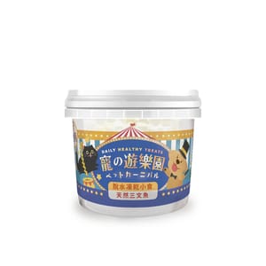 寵之遊樂園 寵之遊樂園 凍乾 貓零食 狗零食 三文魚粒 輕食桶裝 35g 35g 貓犬用 正面圖