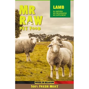 MR MR RAW 貓狗糧 冷凍脫水生肉凍乾糧 羊肉 400g 400g  正面圖