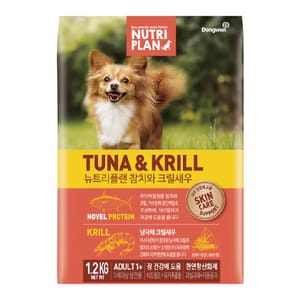 Nutriplan Nutriplan 營養企劃 狗糧 吞拿魚及磷蝦 1.2Kg - 限時優惠 正面圖