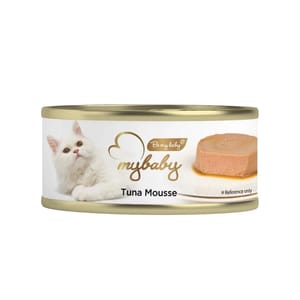 My My baby 貓罐頭 吞拿魚慕絲 Tuna Mousse 85g 85g 正面圖