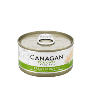 CANAGAN原之選 CANAGAN原之選 貓罐頭 無穀物貓罐頭 鮮雞肉 75g 75g  正面圖