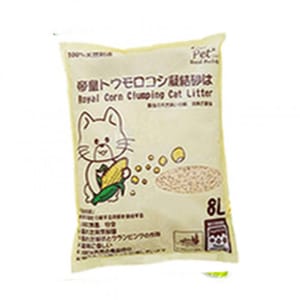 ROYAL ROYAL PET148 帝皇粟米凝結砂 原味 8L 8L 正面圖