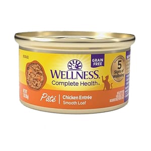 WELLNESS WELLNESS 貓罐頭 Complete Health 無穀物 Pate營養系列 鮮雞肉 3oz 85g 3oz 正面圖