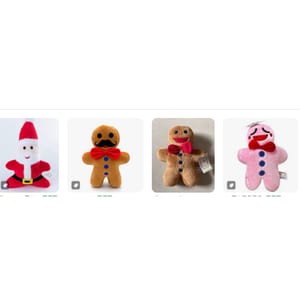 Doggie Doggie Goodie 玩具 聖誕系列 正面圖
