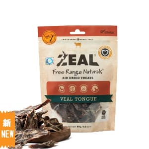 ZEAL ZEAL 狗小食 紐西蘭牛仔舌 Veal Tongue 85g 85g  正面圖