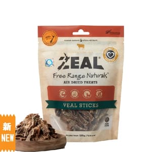 ZEAL ZEAL 狗小食 紐西蘭牛仔肉條 Veal Sticks 125g 125g 正面圖