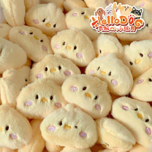 HelloDOG HelloDOG 玩具嚴選 可愛小黃雞玩具 1個 正面圖
