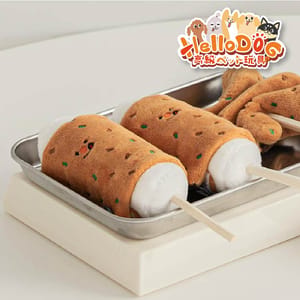 HelloDOG HelloDOG 玩具嚴選 狗狗訓練 韓國年糕袋藏食玩具 1件   正面圖