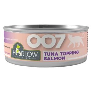 Harlow Harlow Blend 楓葉 主食貓罐頭 無穀物成貓和老貓配方 鮪魚+鮭魚+高湯 80g 80g 正面圖