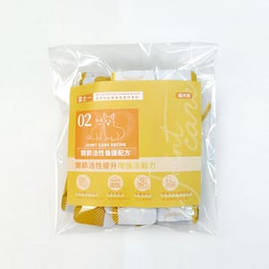 富士一 富士一 寵物嚴選特級健康營養拌食粉 關節活性養護配方 10條裝  夾袋   正面圖