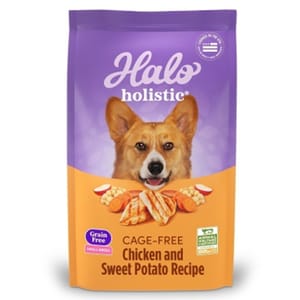 HALO HALO 狗糧 小型犬成犬無穀糧 雞肉甜薯配方 3.5lb 5lb 正面圖