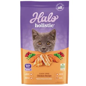 HALO HALO 貓糧 幼貓無穀糧 雞肉配方 10lb 10lb 正面圖