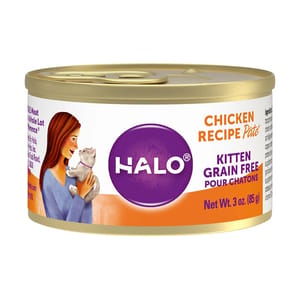 HALO HALO 幼貓罐頭 雞肉配方 3oz 3oz 正面圖