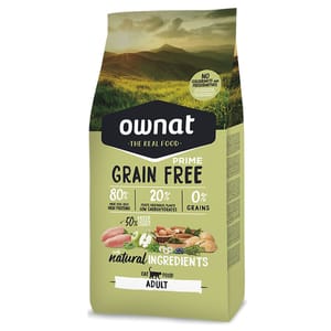 ownat ownat 全齡貓糧 嚴選放牧雞⾁與火雞 易消化 400g 400g  正面圖
