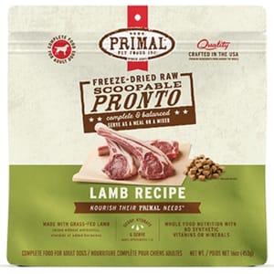 PRIMAL Primal 狗糧 脫水凍乾肉粒系列 羊肉配方 16oz (CLPRFD16)