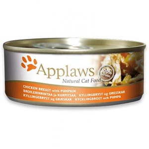 Applaws Applaws 貓罐頭 天然優質雞胸及南瓜 Chicken Breast with Pumpkin 156g - 清貨優惠 156g 正面圖