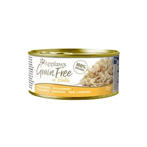 Applaws Applaws 貓罐頭 天然優質無穀物雞胸肉及雞湯 Grain Free Chicken Breast in Broth 70g - 清貨優惠 70g 正面圖