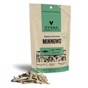 VITAL VITAL ESSENTIALS 凍乾狗小食 鯀魚 2.5oz 5oz  正面圖