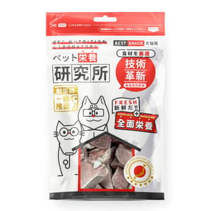 Pet Pet Lab嚴選貓狗零食 凍乾小食 脫水鴨肉切塊 5粒 5粒 正面圖