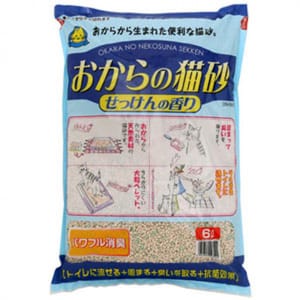 日本Hitachi 日本Hitachi 豆腐貓砂 藍色肥皂味 6L 6L 正面圖