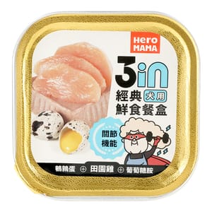 HeroMama HeroMama 狗濕糧 犬餐盒 田園雞 80g FC310 80g 正面圖