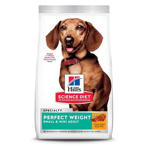 Hills Hills 狗糧 成犬 1-6 完美體態小型犬粒 12.5lb 5lb  正面圖