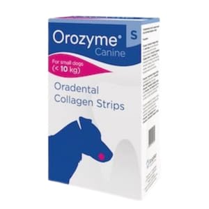 Orozyme Orozyme Collagen Strips 科盾狗用骨膠原潔牙條 小型犬 狗用 正面圖
