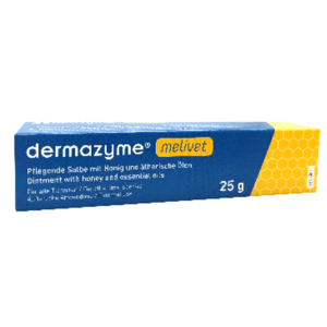 Dermazyme Dermazyme Melivet 科盾蜂蜜精華油軟膏 25g 正面圖